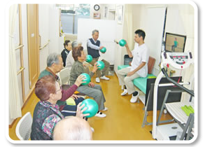 「みんなで準備体操」